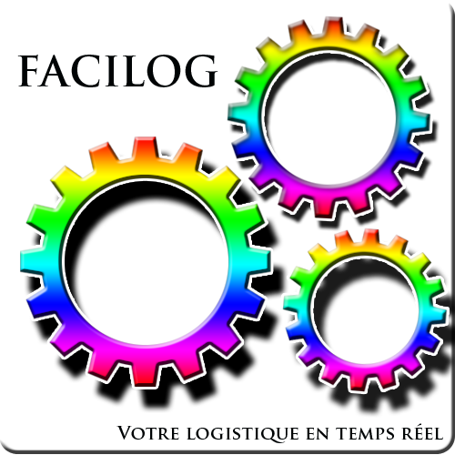 F@cilog, Logistique en temps réel Logo Facilog