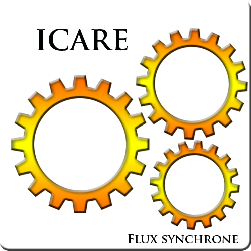 Icare, Logistique en flux synchrone Logo Icare